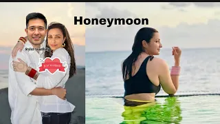 Parineeti Chopra Raghav chadha honeymoon in Maldives ! Beautiful honeymoon moments