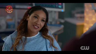 Iris pregnancy labor while Barry appears | The Flash 9x11 Scene