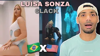 Luísa sonza, 6lack VIP American reaction 🇺🇸🇧🇷