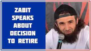 "There are many reasons for why I retired" - Zabit Magomedsharipov