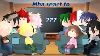 Mha react to ??? | BNHA/MHA | Angst | Read desc || I am here