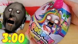 ОТКРЫЛА Poopsie СЛАЙМ с ГРЕННИ в 3 ЧАСА НОЧИ! Granny Подделка в Реальной Жизни / Вики Маус