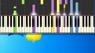 Britney Spears - I Was Born To Make You Happy [Synthesia Piano] [Piano Tutorial Synthesia]