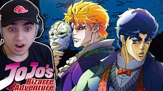 FIRST TIME WATCHING JoJo's Bizarre Adventure! JoJo's Bizarre Adventure Episode 1 REACTION