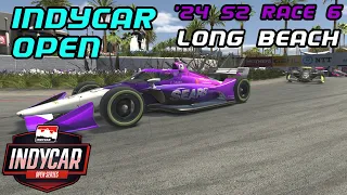 iRacing INDYCAR Open 24S2 R6 @ Long Beach