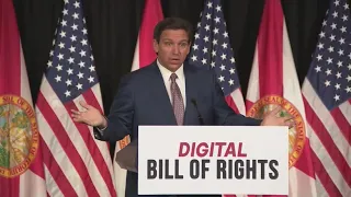 Florida Gov. DeSantis speaks about Digital Bill of Rights