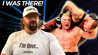 I Saw The Undertaker’s WrestleMania Streak End!