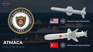Turkey's Atmaca Anti Ship Missile is Expected to Replace the US Harpoon Missile