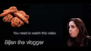 Aubrey Plaza snorts milk while eating spicy wings  (must watch)