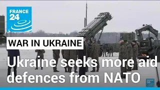 Ukraine seeks more aid defences from NATO after fatal Russian drone attacks • FRANCE 24 English