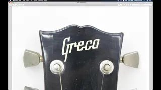 Learn Greco Les Paul Models 1973 to 1990 by the Headstocks