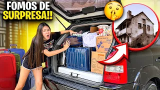 VIAGEM SURPRESA pra FAZENDA ABANDONADA 😱 Mostrei TUDO * VLOGZÃO REALZÃO da Bela Bagunça - Emoção 😭