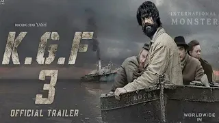 kgf chapter 3 official trailer|yash | Raveena tandon|parsanth neel