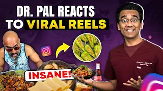 Dr. Pal reacts to VIRAL Food Combination Reels - Part 1😱