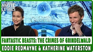 FANTASTIC BEASTS: THE CRIMES OF GRINDELWALD | Eddie Redmayne & Katherine Waterston Interview