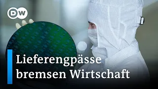 Deutsche Firmen leiden unter Materialmangel | DW Nachrichten