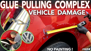 HOW TO GLUE PULL VEHICLE DENTS? | See How Its Done! | By Martin Sadler