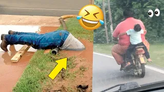 Best Funny Videos 🤣 - People Being Idiots | 😂 Try Not To Laugh - BY FunnyTime99 🏖️ #1