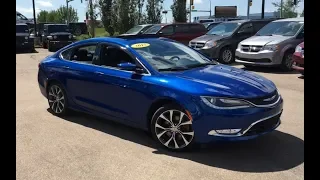 2015 Chrysler 200 C All Wheel Drive | 3.6L Pentastar V6 | Edmonton | SLJ9186B | Crosstown Chrysler