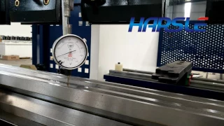 Test the accuracy of repeated bending (hydraulic press brake )