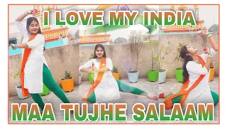 Republic Day Special//Maa Tujhe Salaam//I Love My India// Patriotic Dance//Dance With Ayushi