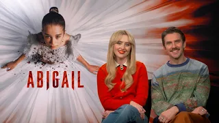 Kathryn Newton & Dan Stevens Talk On-Set Moments and Who Would Win Against Abigail IRL | "Abigail"