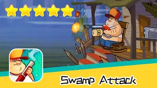 Swamp Attack EPISODE 3 Level 11 Walkthrough Defend Survive Attack! Recommend index five stars