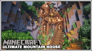 Minecraft Timelapse - The Ultimate Mountain House Base!!!