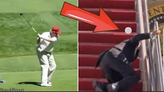 Trump: Golf Skills Make Biden Fall