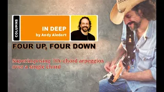 Superimposing 7th-chord arpeggios over a single chord - with Andy Aledort