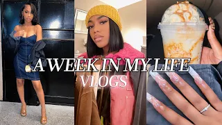 A WEEK IN MY LIFE! | mystery boo, shopping hauls, friends, new foods, and more!