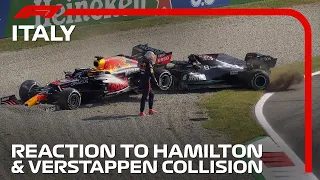 Hamilton, Verstappen, Horner And Wolff On The Collision... | 2021 Italian Grand Prix
