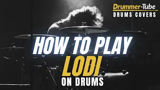 How to play Lodi (CCR) on drums | Lodi drum cover