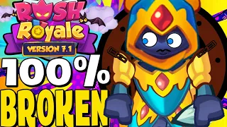 *NEW* THIS DECK IS 100% BROKEN! 😱 5X STUN! + GIVEAWAY | RUSH ROYALE