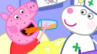 Peppa Pig in Hindi - Not Very Well - Peppa Pig Bimar Hai - हिंदी Kahaniya - Hindi Cartoons for Kids