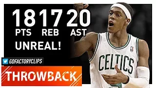 Throwback: Rajon Rondo Triple-Double Highlights vs Knicks (2012.03.04) - 18 Pts, 20 Ast, 17 Reb!