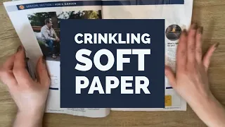 Crinkling Soft Paper Sounds - Minimal Talking