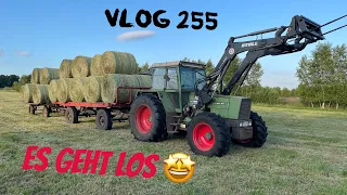 Farmvlog #255 | Startschuss - Das erste Heu 2022