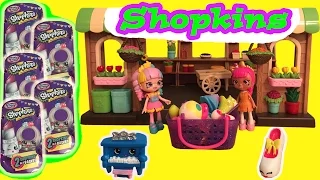 Shoppies Rainbow Kate & Lippy Lulu Shop For Fashion Spree Shopkins Opening Shopkins Blind Bags