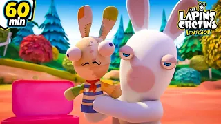 La Marionette Crétine - Compilation 1H | Les Lapins Crétins Invasion🐰 | Nouveaux épisodes HD