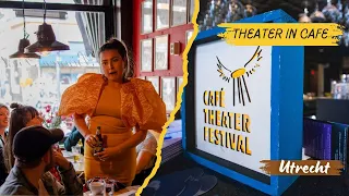 ER WERD THEATER GEMAAKT IN EEN CAFE?! - CafeTheaterFestival vlog || JustMadeleine ||