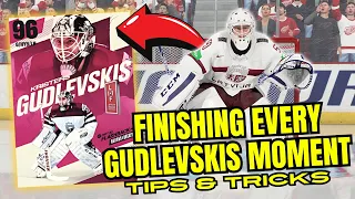 HOW TO EASILY DO ALL 96 GUDLEVSKIS MOMENTS (Tips and Tricks) | NHL 24