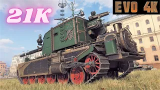 FV4005 Stage II  10.6K Damage 6 Kills & FV4005 10.4K  World of Tanks Replays 4K