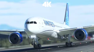 Microsoft Flight Simulator 4K - Narita to Los Angeles - LAX Approach - 787-10