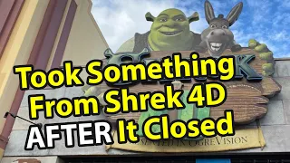 I Went to the LAST EVER Shrek 4D Show | An Homage To Shrek & Donkey