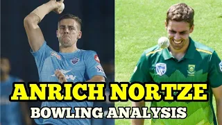 Anrich Nortze  Bowling Analysis || Fastest Bowler in Ipl History.