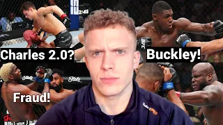 Don't SLEEP On Buckley! My UFC Fight Night Recap For Derrick Lewis vs Rodrigo Nascimento