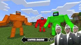 Coffin Meme "Among Us" Edition Part 3 - Minecraft