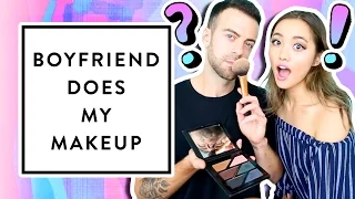 Boyfriend Does My Makeup + Q&A | clothesencounters