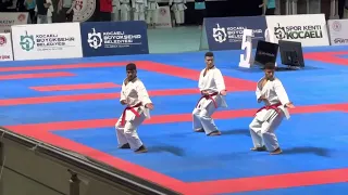 Team kata Egypt Gojushiho sho karate 1 Kocaelí turkey 2022 series A
